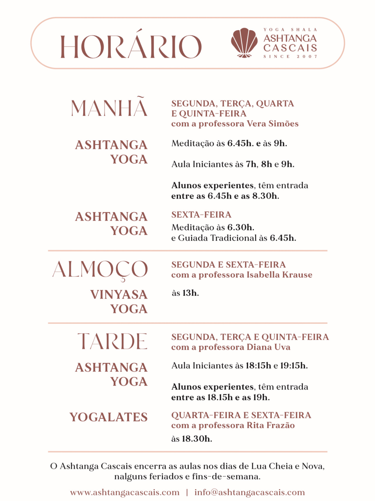 Rotina – propósito, missão e visão