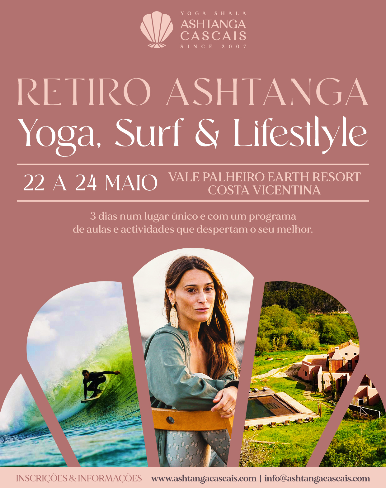 Retiro 22 a 24 de Maio, Costa Vicentina