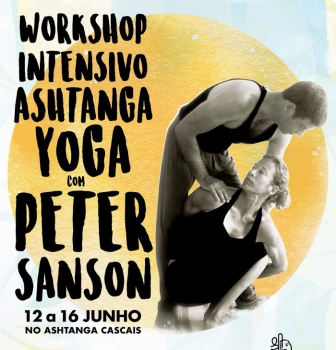 WORKSHOP COM PETER SANSON, DE 12 A 16 DE JUNHO, NO ASHTANGA CASCAIS.